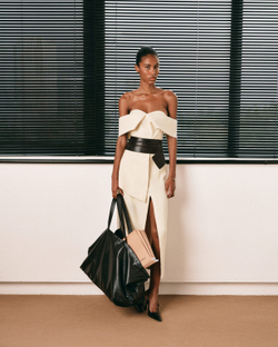 Платье миди из шерсти