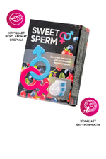 Таблетки шипучие для мужчин Sweet Sperm, для изменения вкуса спермы,4 шт по 0,5 г