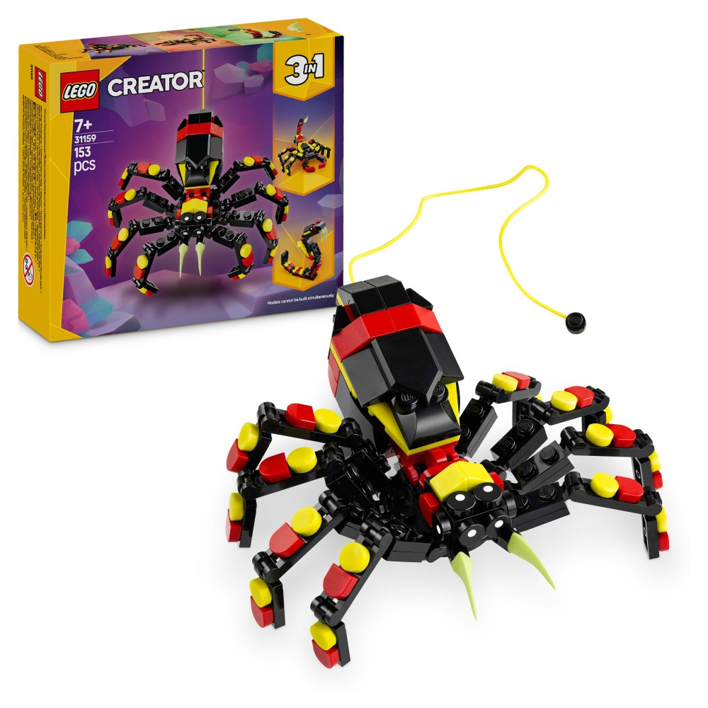 Конструктор LEGO Creator 31159 Невероятный паук 3 в 1 — фото 1