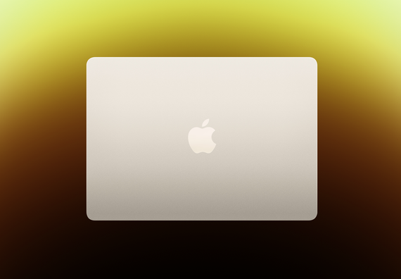 Ноутбук Apple MacBook Air 13.6" (M2, 8 Gb, 512 Gb SSD) Старлайт (MLY23)