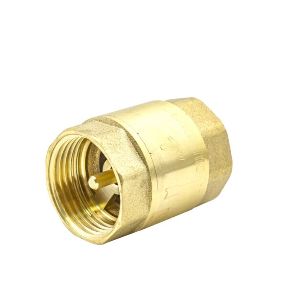 Обратный клапан латунь 1&quot; с металлическим штоком ALT-Z 003633