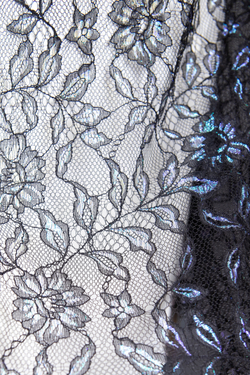«Soft lace skirt» Прозрачная юбка миди из кружева.