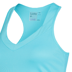 Женская теннисная майка Lucky in Love Love Wins Tank Top Women - Light Blue
