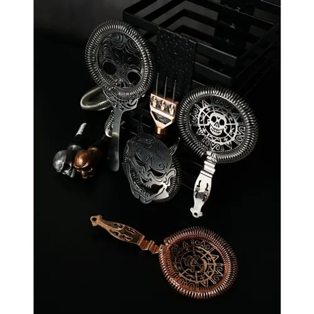 Стрейнер барный нерж. d 10 см Skull B'Guys P.L.- Barbossa