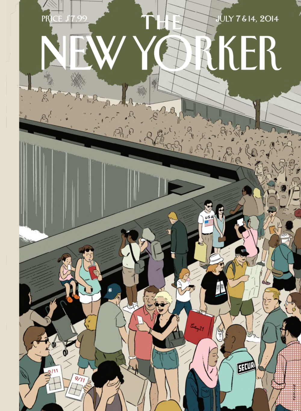 Журнал The New Yorker 07-07-2014