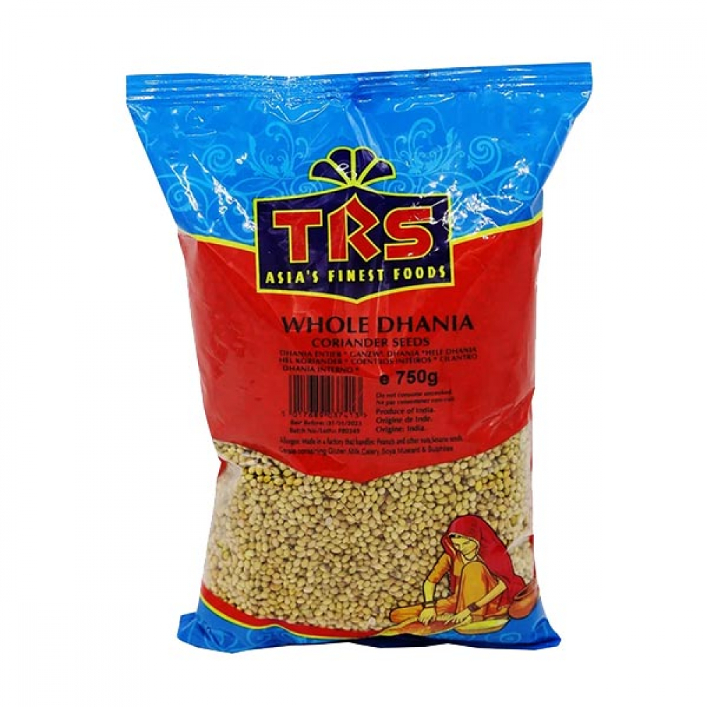 TRS Dhania whole indori Кориандр целый 750г