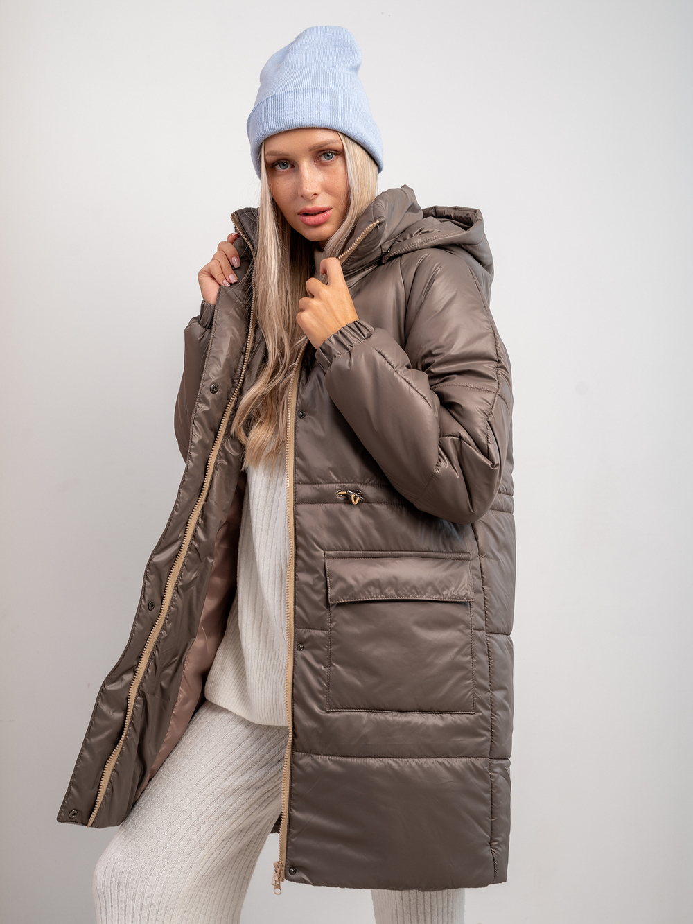 Куртка "Сигма" зимняя кофе