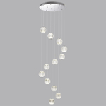 5007/56L ODL Люстра LED 56Вт 4000К 220В IP20 L-VISION