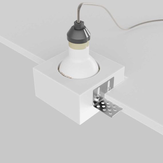 Встраиваемый светильник Maytoni Technical Downlight Gyps Modern DL131-GU10-01-W