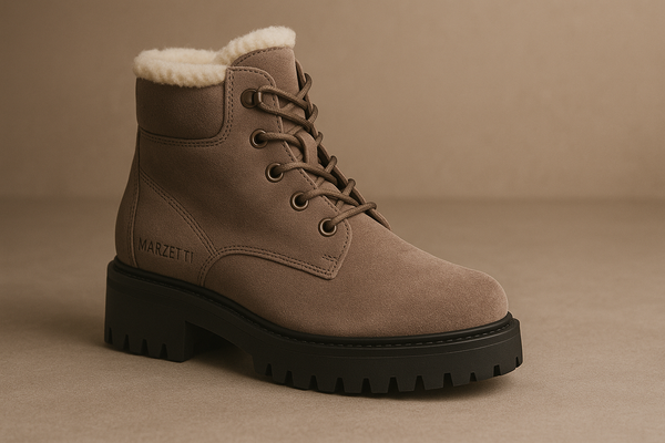 Marzetti женские ботинки: как носить с юбками и платьями зимой