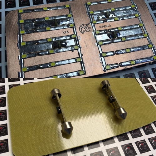 Плата в пассажирский плафон KIA SORENTO №1 - белый