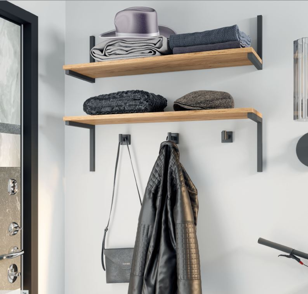 Полка Лофт-1 крафт