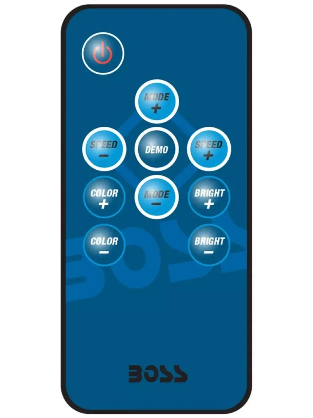 Корпусная акустика 600W 6" x 9" с RGB подсветкой, 1 колонка