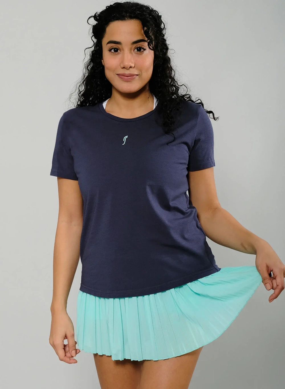Женская футболка RS Paris Relaxed Tee (Navy/Ace Blue 242W014926/313)