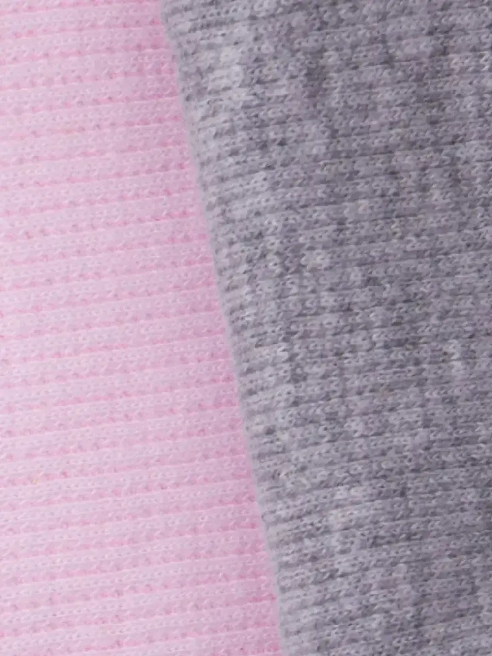 Шапка для девочек осенняя, с ушками серая