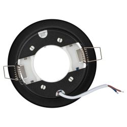 Встраиваемый светильник под лампу GX53 ЭРА KL35 SBK (к) черный матовый | Встраиваемые светильники Для ламп GX53