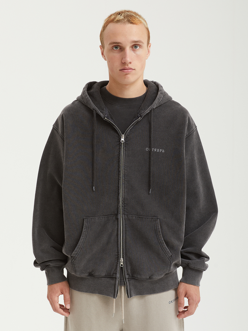 Мужская Толстовка Og Logo Zip