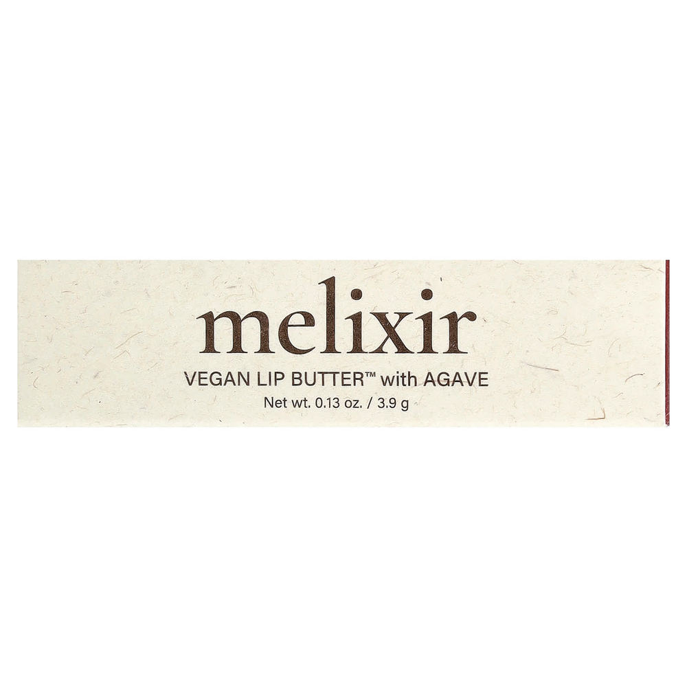 Melixir, Vegan Lip Butter™ с агавой, оттенок 06 красный, 3,9 г (0,13 унции)