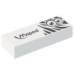 Ластик большой MAPED (Франция) "Pulse Technic", 61х21х12 мм, белый, прямоугольный, 116050