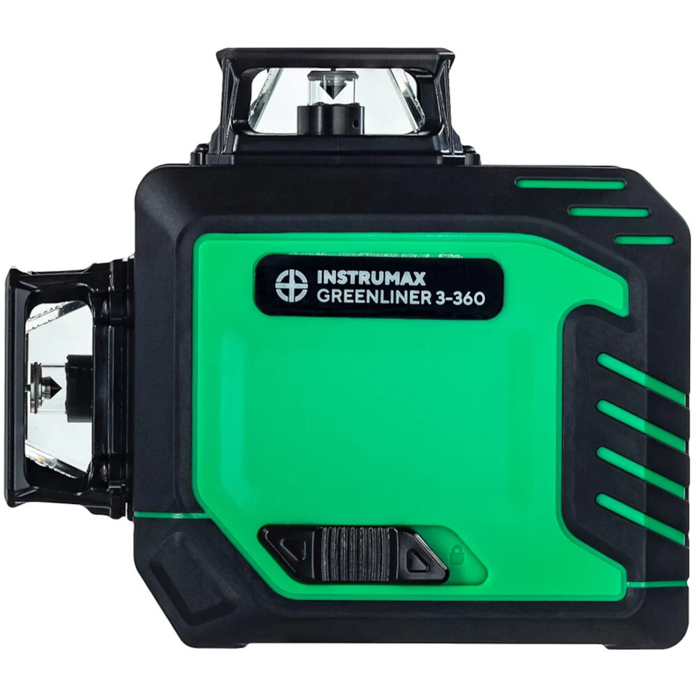 Лазерный уровень INSTRUMAX GREENLINER 3-360 SET+Штатив телескопический TR-120   IM0149_K