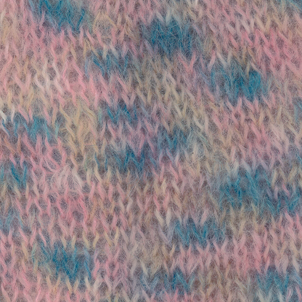 Пряжа для вязания Bella Color 883160, 75% мохер, 20% шерсть, 5% полиамид (50г 145м Дания)