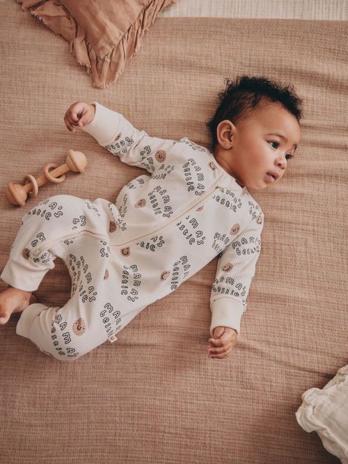 Комбинезон / Cлип малышей Next AW3-263, Кремовый