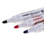 Набор маркеров для доски 3шт с губкой для стирания в наборе