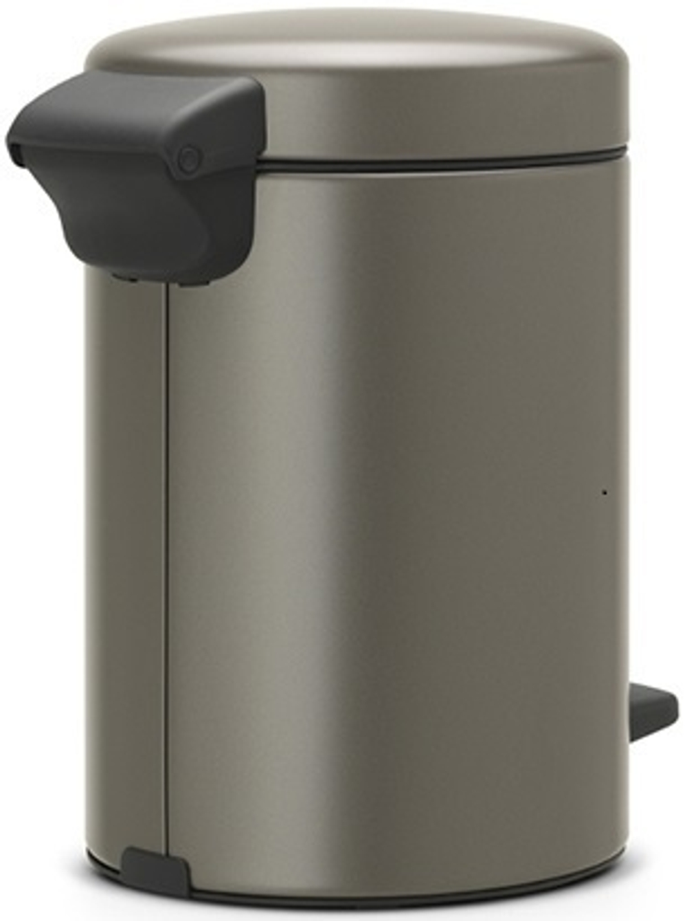 Ведро Brabantia NewIcon 3л платиновое сзади