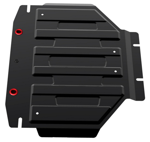 Защита картера АвтоБроня (часть 2) для Lexus LX III (V - 5.7) 2007-2015/Lexus LX III рестайлинг (V - 4.5D; 5.7) 2015-н.в./Toyota Land Cruiser 200 (V - 4.5D; 4.7) 2007-2012/Toyota Land Cruiser 200 рестайлинг (V - 4.5D) 2012-2015/Toyota Land Cruiser 200 рестайлинг (V - 4.5D; 4.6) 2015-2021 (устанавл-ся совместно с 111.05713.3), штампованная, сталь 1.8 мм, с крепежом, 111.05714.3