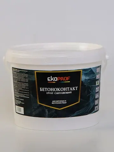 Грунтовка Бетоноконтакт Akrimax 3 кг, адгезионная, для наружных и внутренних работ, бетонконтакт розовый