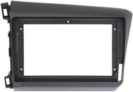 Магнитола для Honda Civic 9 седан 2012 левый руль - Teyes LUX ONE ROUND монитор 12.3" 2K QLED на Android 10, CarPlay, 4G SIM-слот