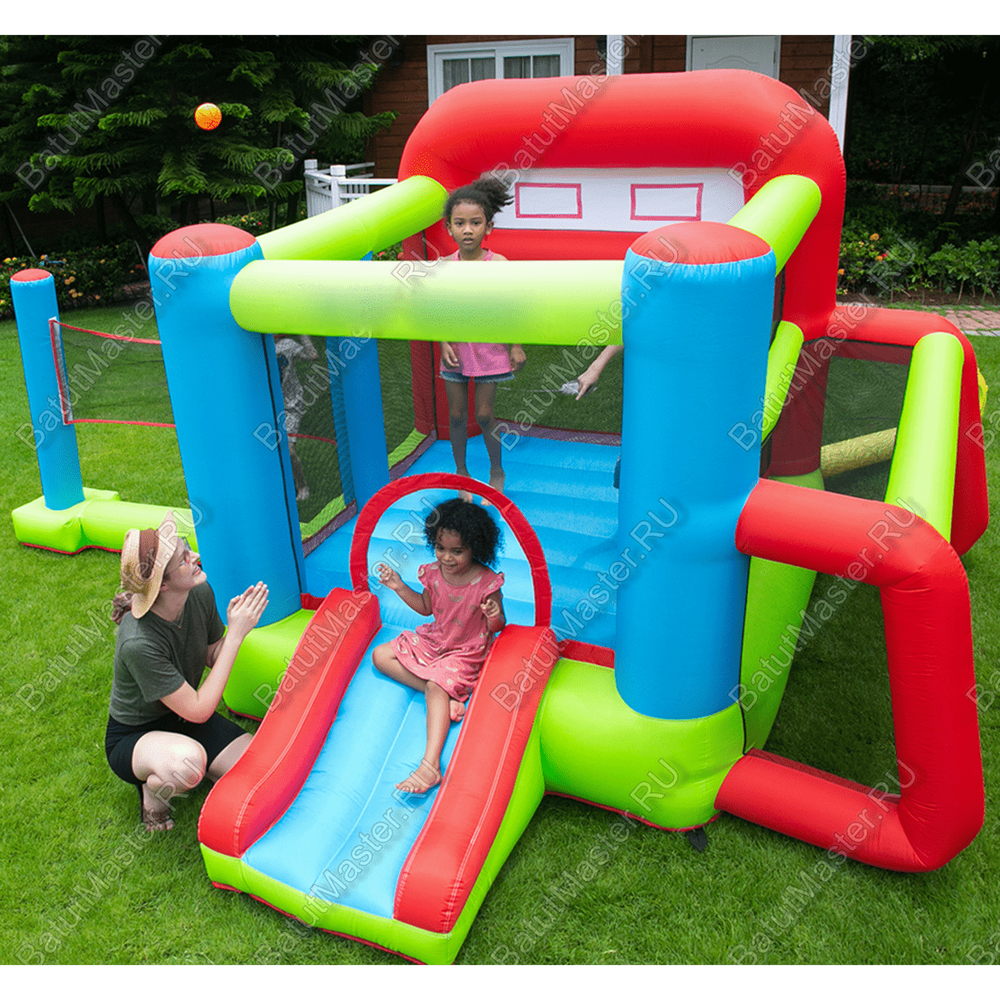 Домашний батут "Активный ребенок" 4,6*2,9*2,1 м