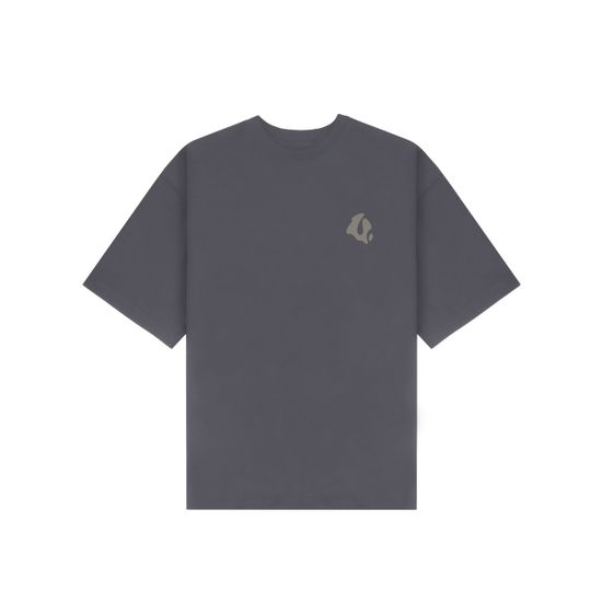 Футболка UNIFORM Relaxed Heavy Bubble графит