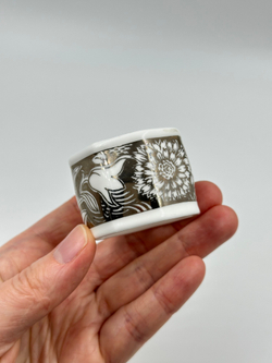 Кольцо для салфетки Wedgwood, Silver Lustre