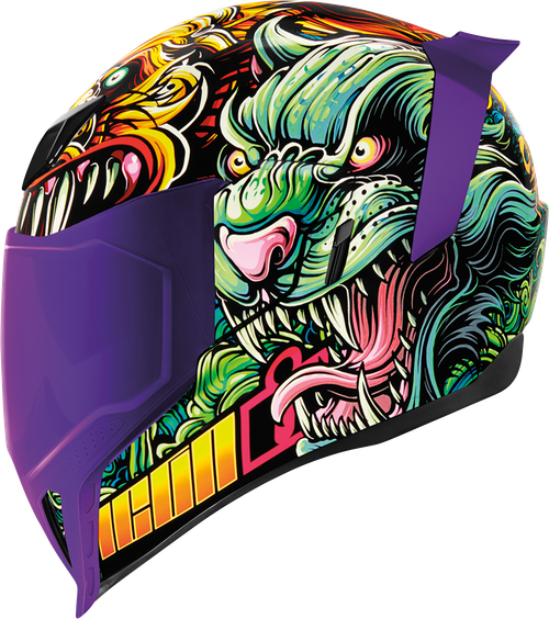 Airflite Cat Scratch Fever Helmet / Желто-зеленый