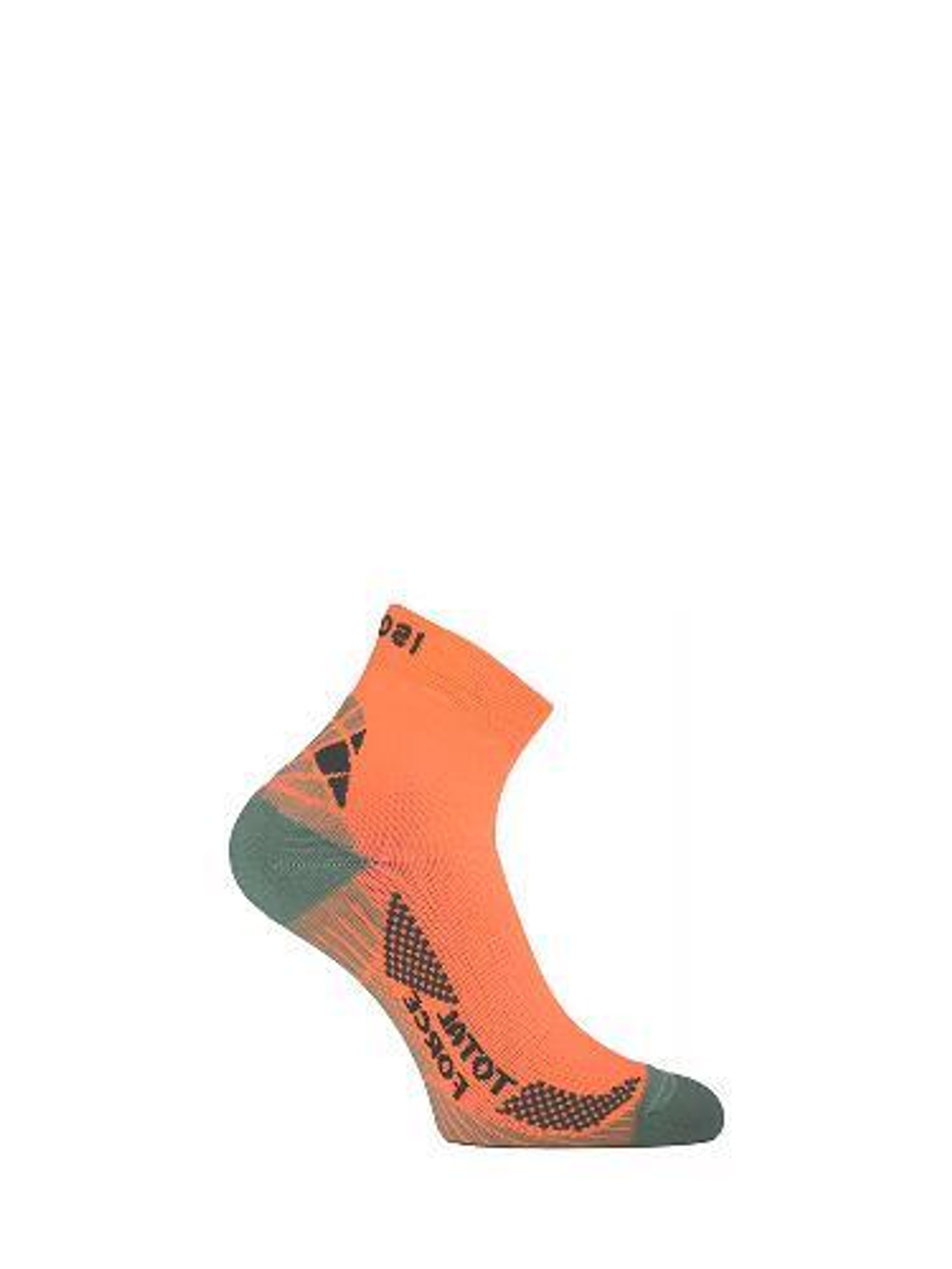 Носки Lasting RTF 200, microfiber+polypropylene, оранжевый, размер S , RTF200S