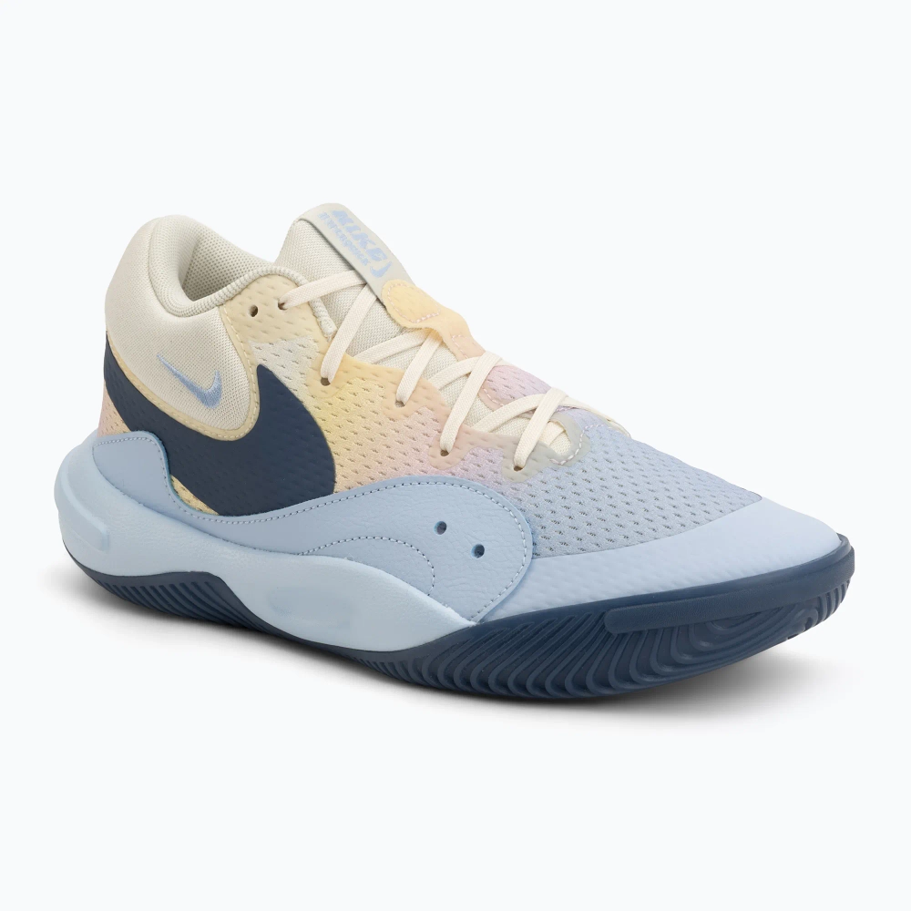 Кроссовки волейбольные Nike Hyperquick SE coconut milk/diffused blue/ hydrogen blue