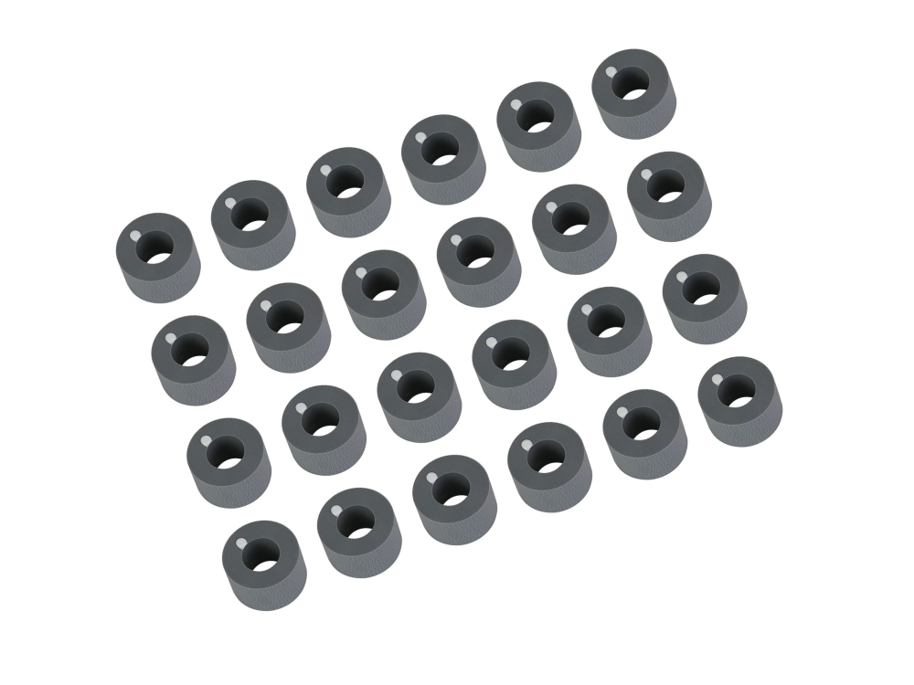 Комплект резинок роликов 675K47673, 675K47672, 675K47671 для XEROX Phaser 6180/6280DN (CET), 24 шт/компл, CET9472