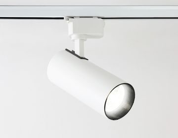 Трековый однофазный светодиодный светильник 24W 4200K 24° GL5822 WH белый Track System Ambrella