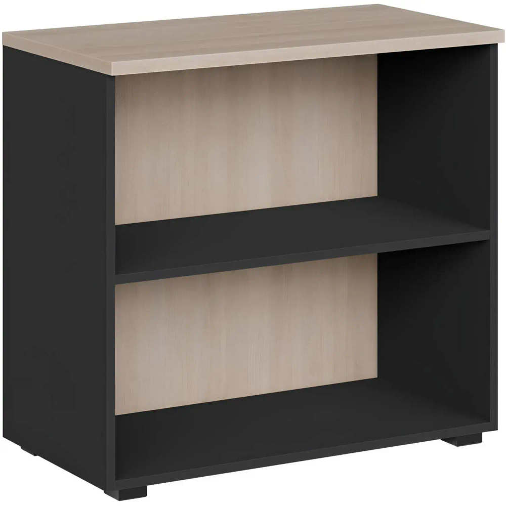 Стеллаж для документов низкий К-Loft 241H004 выс 738 дуб скандин./графит