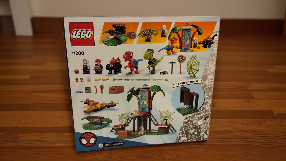 LEGO 11200 Marvel «Битва рапторов Спайди и Гобби» — дом на дереве, супергеройский набор