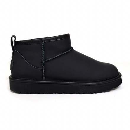 Угги Ugg Women's Classic Ultra Mini Black Leatner