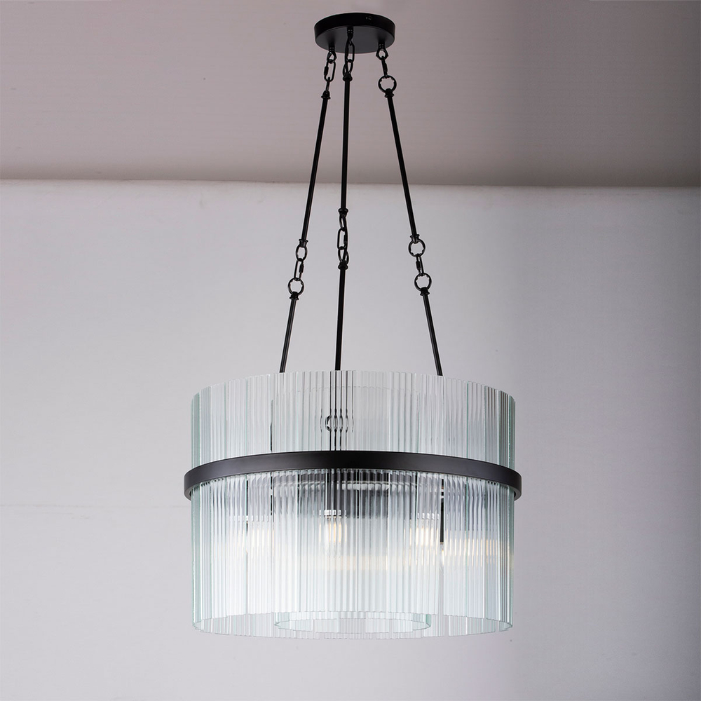 Люстра MD2313-8A matt black