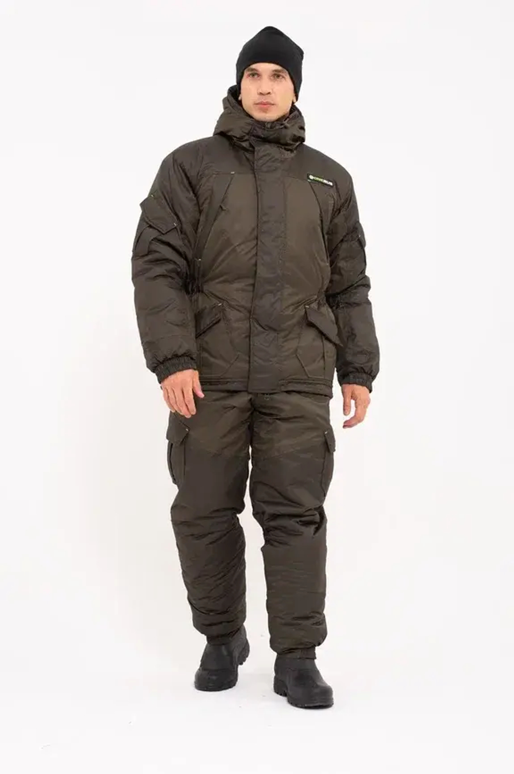 Зимний мужской костюм Onerus "Горный -45" (Таслан), Полукомбинезон, Хаки