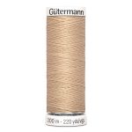 Нитки универсальные Gutermann Sew-all 100 (200 метров), 5 кат. | 170 кэмел