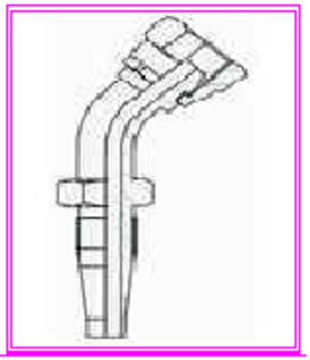 Фитинг DN 10 BSP (Г) 3/8" (45) многоразовый