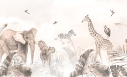 Обои саванна