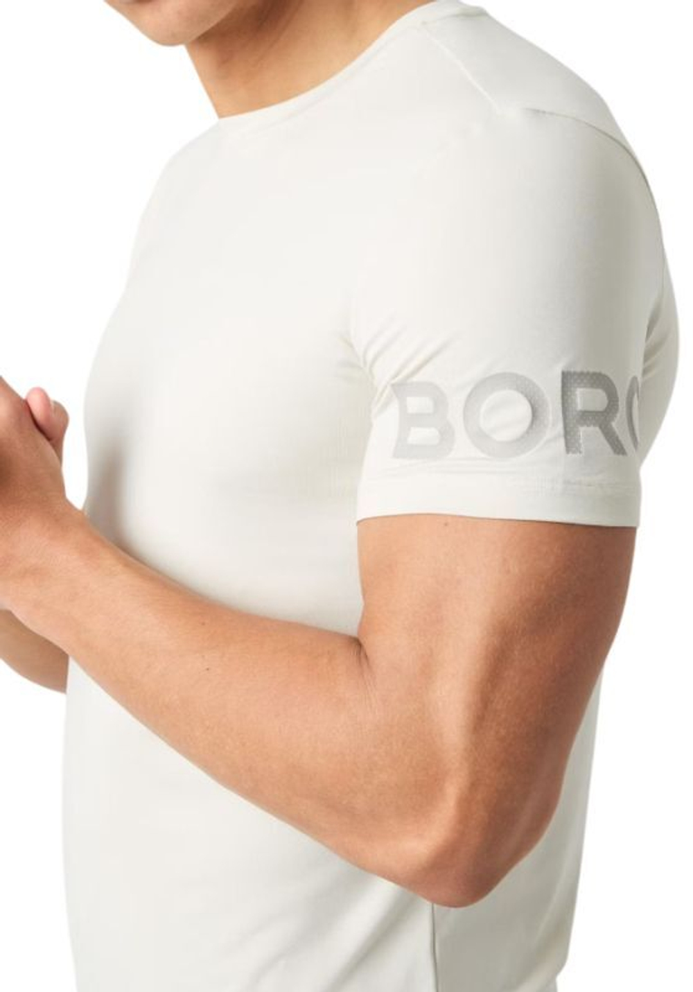 Мужская теннисная футболка Björn Borg - Бежевый