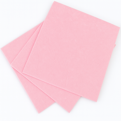 Вискозное нетканое полотно РОЗОВОЕ 80 г салфетка 0,3*0,38 м