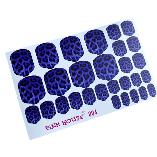 Пленка для педикюра 04 Pink House